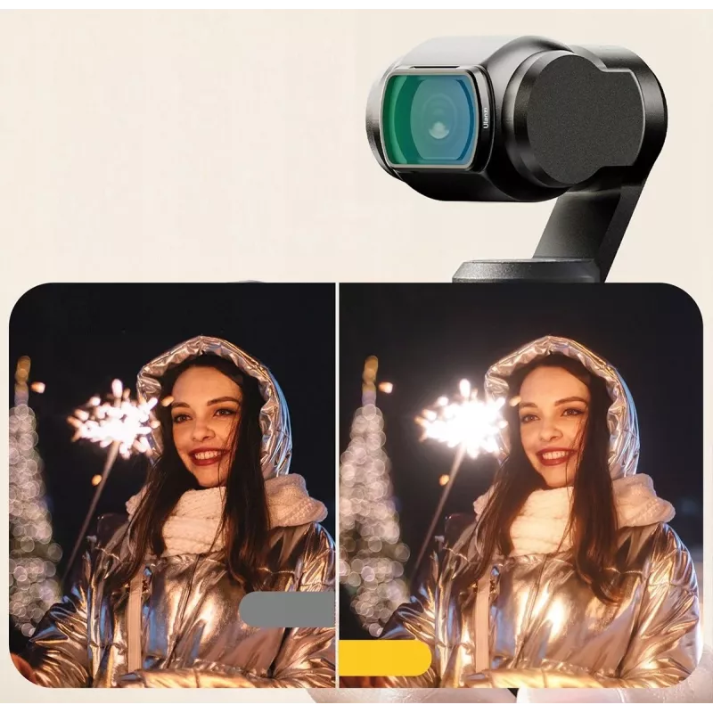 Ulanzi PK-01 Black Mist 1/4 -suodatin DJI Osmo Pocket 3:lle