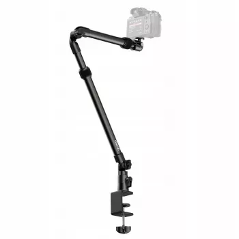 Ulanzi ZJ02 Super Clamp / Crab Clamp 1/4 tuuman ja 3/8 tuuman kierteillä, alumiiniseos, musta