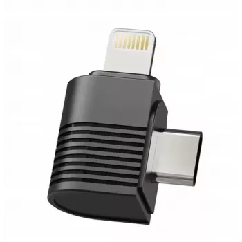 Ulanzi A100 Lightning-sovitin mikrofonille iPhone 14 13 12 11 X 8