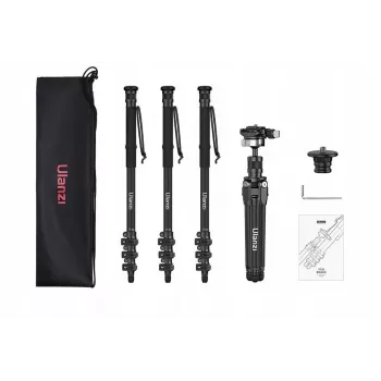 Ulanzi TT35 T068 5-in-1 ammattimainen kamerajalusta 146 cm hiilikuitu