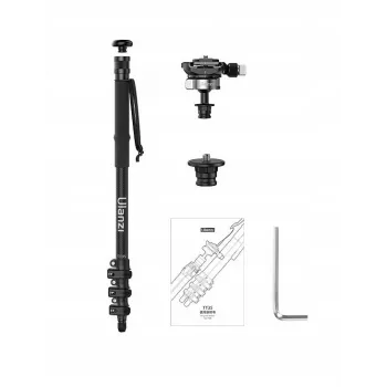 ULANZI TT35 ammattimainen hiilikuitumonopodi 130 cm nestepäällä DSLR-kameralle