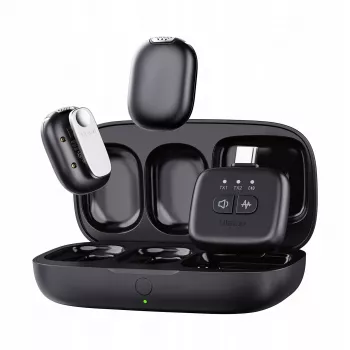 Ulanzi A30 Tiny langaton audiolähetyspaketti – USB-C, musta