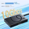 ULANZI H1 4-in-1 USB-C-keskitin HDMI 4K:lla ja 3x USB-C PD 3.0 10Gbps