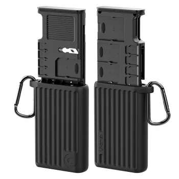 Ulanzi MCR-02 USB-C 3.1 Gen 1 SD/MicroSD-kortinlukija – Space Gray