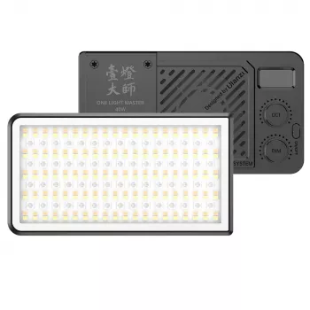 Ulanzi LM-P40 RGB LED-videovalo, 2700K-6500K, 8W, 2500mAh