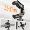 Ulanzi HD02 Super Clamp Crab Clamp 1/4 tuuman ja 3/8 tuuman kierteellä magic armille