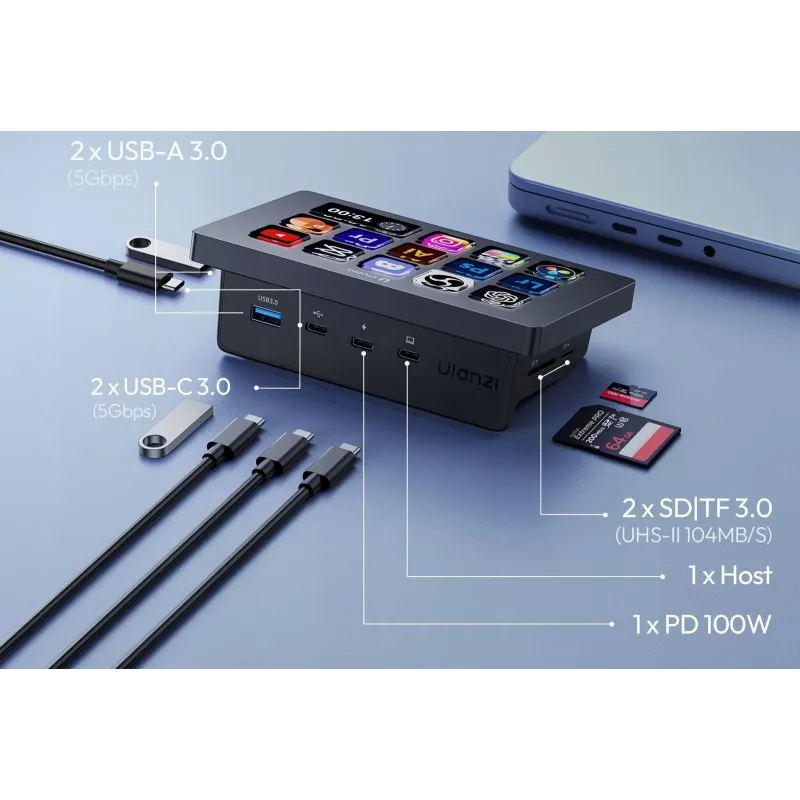 Ulanzi Stream Deck D200H -konsoli