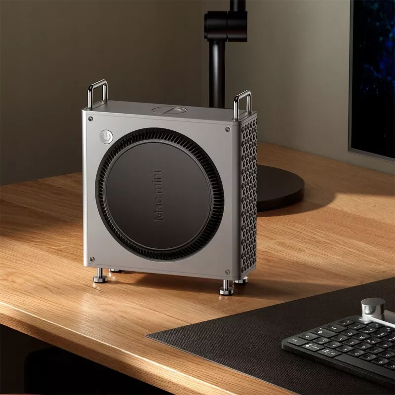 Ulanzi QT01 telakointiasema Mac Mini -tietokoneelle - Space Gray