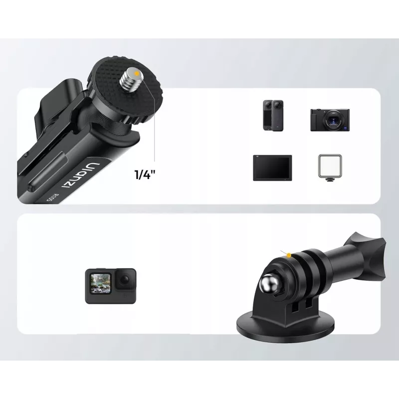 Ulanzi R105 nivelletty Magic Arm -varsi Super Clamp -kiinnikkeellä