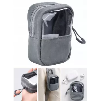 ULANZI BP15 Mini Hard Shell EVA -säilytyslaukku lisävarusteille - musta