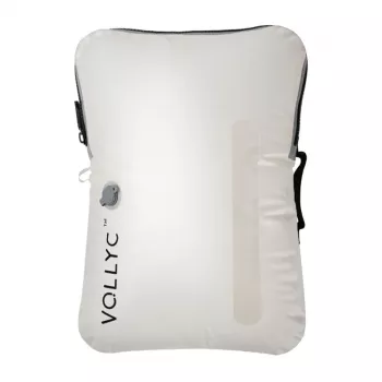 Flextail EZYPACK Compression Cube (valkoinen) - kannettava tyhjiöpumppu ja säilytyspussisetti