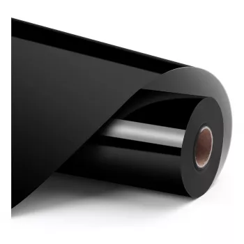 LOKLIK Heat Transfer Vinyl Basic, musta, 30,5 x 180 cm