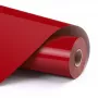 LOKLIK Basic Heat Transfer Vinyl - punainen - 30,5 x 180 cm (12 tuumaa x 6 jalkaa)