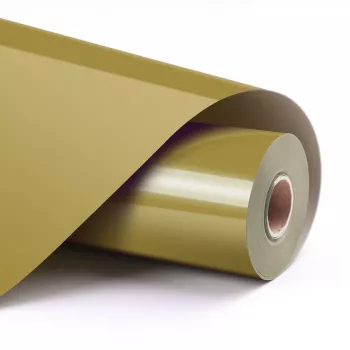 LOKLIK Basic Heat Transfer Vinyl - Golden - 30,5 x 180 cm (12 inch x 71 inch) - SG-HTV-1017-US-L-B2B