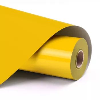 LOKLiK Basic Heat Transfer Vinyl - keltainen - 30,5 x 180 cm