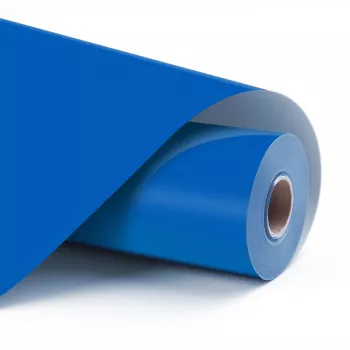 LOKLIK Permanent Adhesive Vinyl Film - sininen - 30,5 x 180 cm (12 tuumaa x 6 tuumaa)