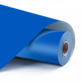 LOKLIK Permanent Adhesive Vinyl Film Matte - Royal Blue - 30,5 x 180 cm