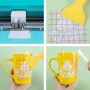 LOKLIK Permanent Adhesive Vinyl Glossy - Gold - 30,5 x 180 cm