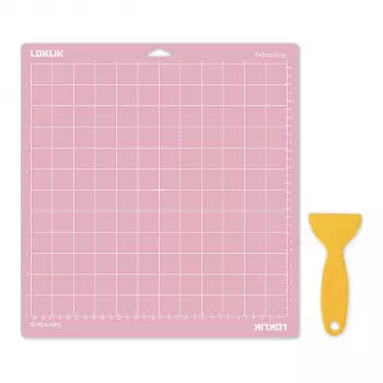 LOKLIK leikkuualusta 3 kpl:n pakkaus - Pink kangasliima
