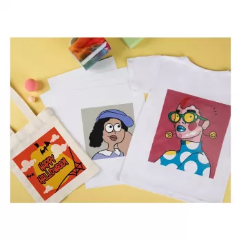 LOKLIK Europe Transfer Paper Sheets - Light - 8 kpl:n pakkaus