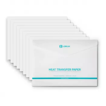 LOKLIK Europe Transfer Paper Sheets - Light - 8 kpl:n pakkaus