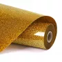 LOKLIK glitter-lämmönsiirtovinyyli - Golden - 30,5 x 90 cm (SG-HTV-1568-US-L-B2B)