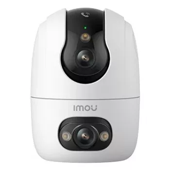 IMOU Ranger 2C Dual 10MP sisäkäyttöön tarkoitettu IP-valvontakamera, Wi-Fi 6, älykäs värillinen yönäkö, kaksisuuntainen ääni, yhden kosketuksen puhelu, AI-tunnistus
