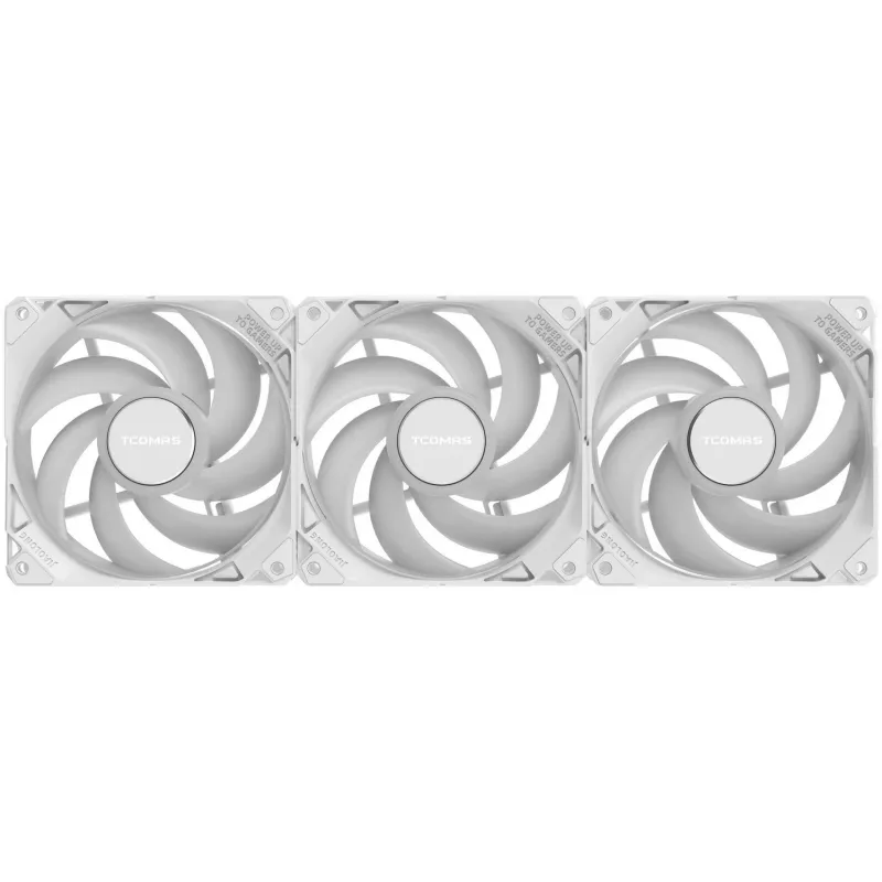 TCOMAS FA200 White Triple Pack 3x120mm kotelotuuletin