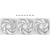 TCOMAS FA200 White Triple Pack 3x120mm kotelotuuletin