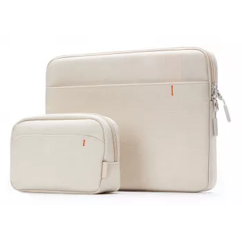 Inateck kannettavan tietokoneen suojapussi LB1011 13-13.3 tuumainen beige