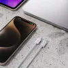 Dudao L6C USB-C - USB-C 60W PD 1m valkoinen