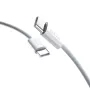 Dudao L6C USB-C - USB-C 60W PD 2m valkoinen
