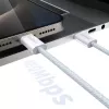 Dudao L6C USB-C - USB-C 60W PD 2m valkoinen