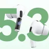 Dudao U19 True Wireless Stereo Bluetooth 5.3 -nappikuulokkeet LED-näytöllä - valkoinen