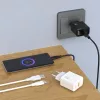 Dudao A23TEU 12W USB-A -verkkolaturi 1m USB-A - USB-C -kaapelilla, musta