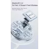 Dudao U21 TWS ANC ENC Bluetooth 5.3 langattomat nappikuulokkeet - valkoinen