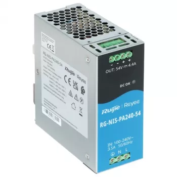 Reyee RG-NIS-PA240-54 teollinen kytkimen virtalähde 240W 54V
