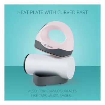 LOKLIK ImPress Mini 3 -lämpöpuristin - pastellinpunainen