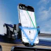 Dudao F2N puhelinteline kojelautaan - painovoimakiinnitys, 360° kierto, musta