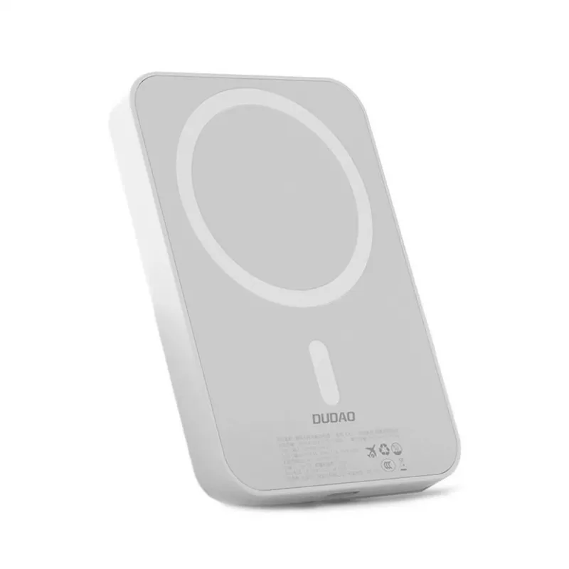 Dudao K26 10000mAh 20W USB-A / USB-C / MagSafe power bank valkoinen