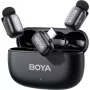 BOYA mini 2-02 langaton mikrofonijärjestelmä 2,4 GHz USB-C - musta