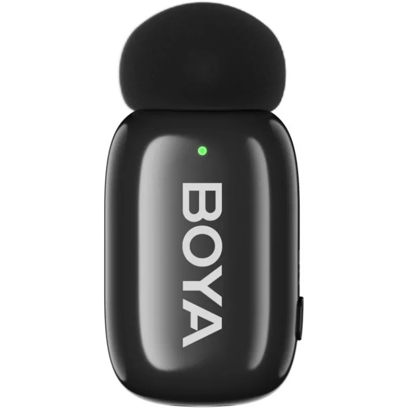BOYA mini 2-02 langaton mikrofonijärjestelmä 2,4 GHz USB-C - musta