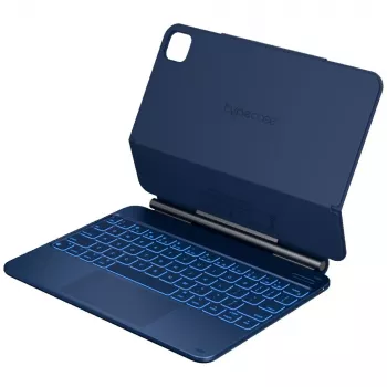 Typecase Edge näppäimistökotelo iPad Air 11 M2 2024 / M3 2025 / M4 2026, vaaleansininen