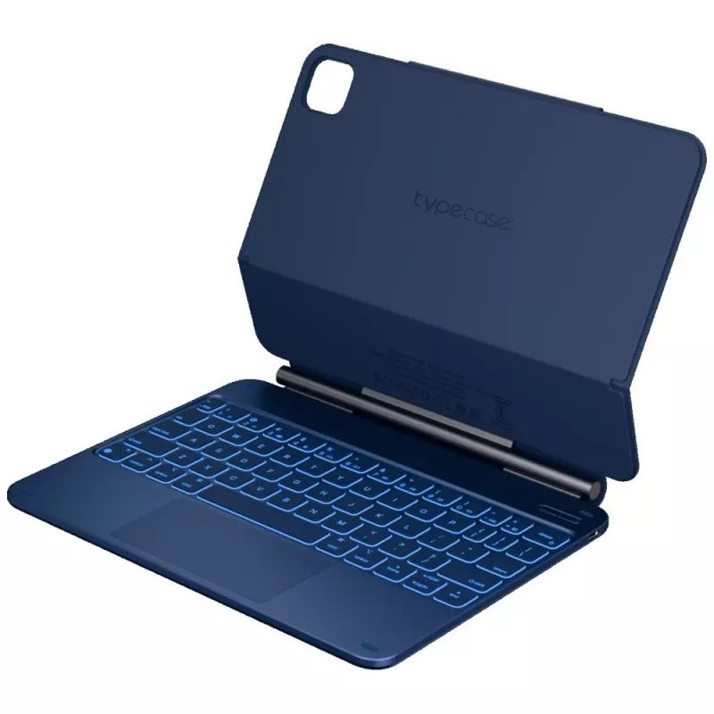 Typecase Edge näppäimistökotelo iPad Air 11 M2 2024 / M3 2025 / M4 2026, vaaleansininen