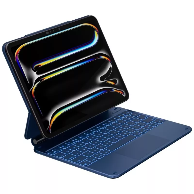 Typecase Edge näppäimistökotelo iPad Air 11 M2 2024 / M3 2025 / M4 2026, vaaleansininen