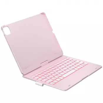 Typecase Flexbook Touch irrotettava näppäimistö-folio-kotelo iPad Air 11 M2 2024 / M3 2025 / M4 2026, vaaleanpunainen
