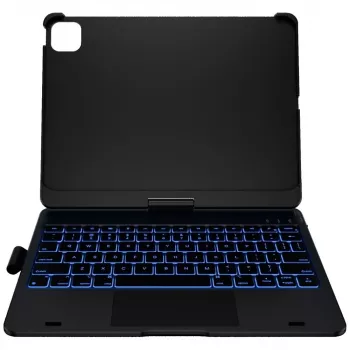 Typecase Flexbook Touch näppäimistökotelo iPad Pro 11 2024/2025, musta