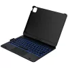 Typecase Flexbook Touch näppäimistökotelo iPad Pro 11 2024/2025, musta