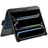 Typecase Flexbook Touch näppäimistökotelo iPad Pro 11 2024/2025, musta