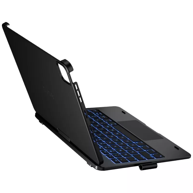 Typecase Flexbook Touch näppäimistökotelo iPad Pro 11 2024/2025, musta